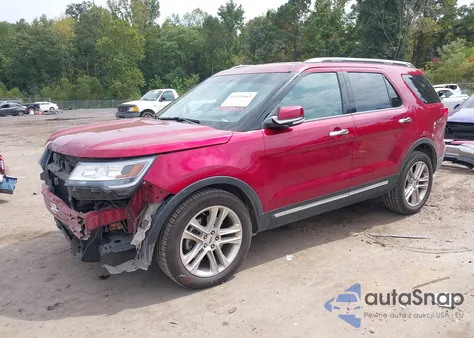 2016 Ford Explorer Limited z USA, uszkodzony, nr VIN 1FM5K7F82GGC38760